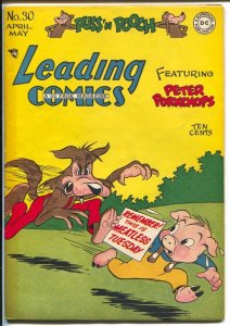 Leading #30 1948-DC-Peter Porkchops-Howie Post-Doodles Duck-Puss 'n Pooch-FN/VF