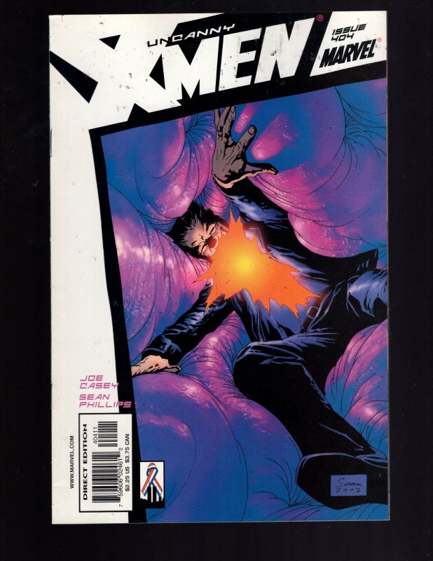 The Uncanny X-Men #404 Direct Edition (2002)   / ID#149