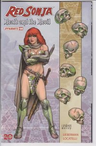 RED SONJA DEATH AND THE DEVIL (2024 DYNAMITE) #4 CVR A LINSNER