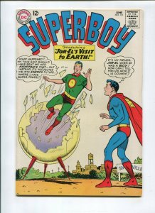 SUPERBOY #121 (7.0) *THE FISHERMAN COLLECTION* JOR-EL VISITS EARTH 1965