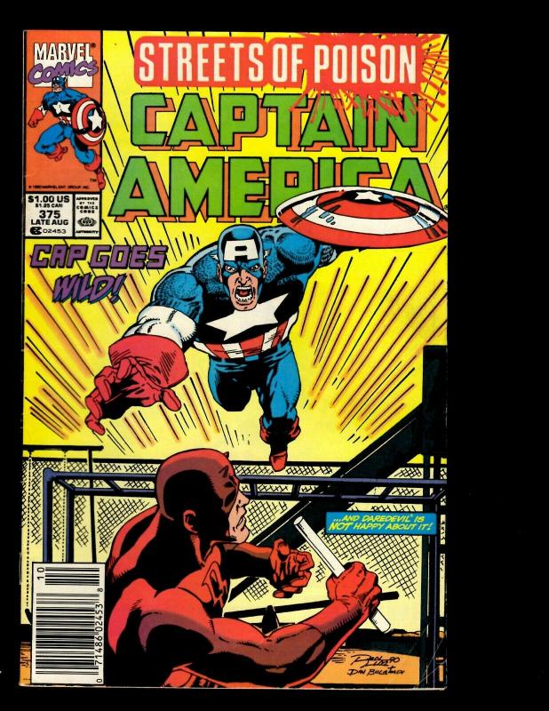 12 Cap America Comics # 373 374 375 376 377 378 379 380 386 392 399 403 EK13