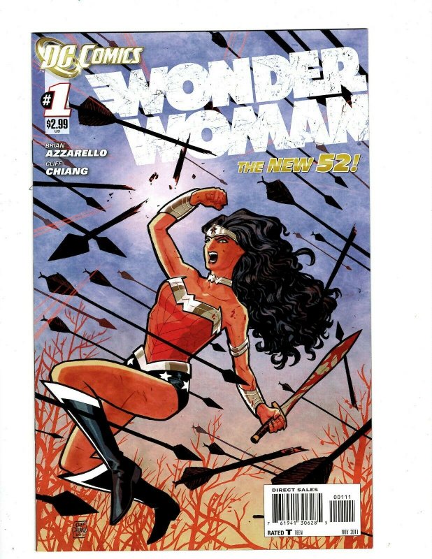 Wonder Woman # 1 NM 1st Print DC New 52 Comic Book Batman Superman Flash HR8