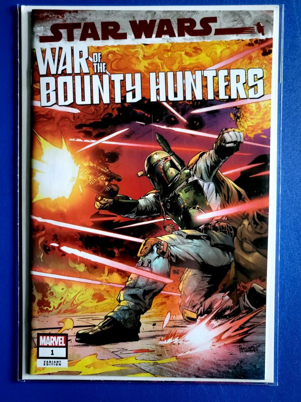 Star Wars: War of the Bounty Hunters #1 limited variant
