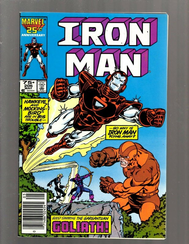 Lot of 12 Iron Man Comics #199 200 202 204 205 206 207 208 209 211 212 215 GB2