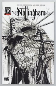 Nottingham #15 Cvr B Volk B&W Variant (Mad Cave, 2024) NM