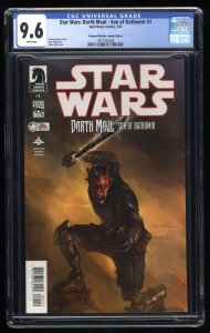 Star Wars: Darth Maul - Son of Dathomir #1 CGC NM+ 9.6 Diamond Variant