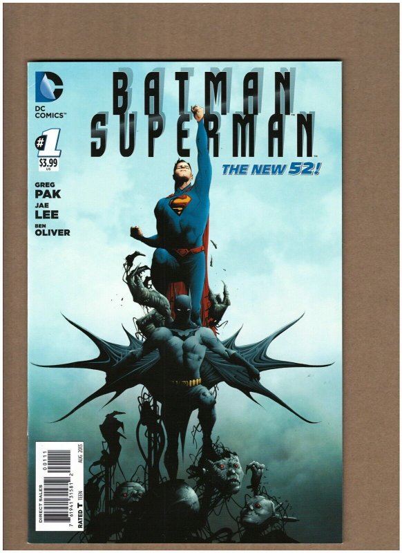 Batman/Superman #1 DC Comics 2013 New 52 Greg Pak & Jae Lee VF 8.0