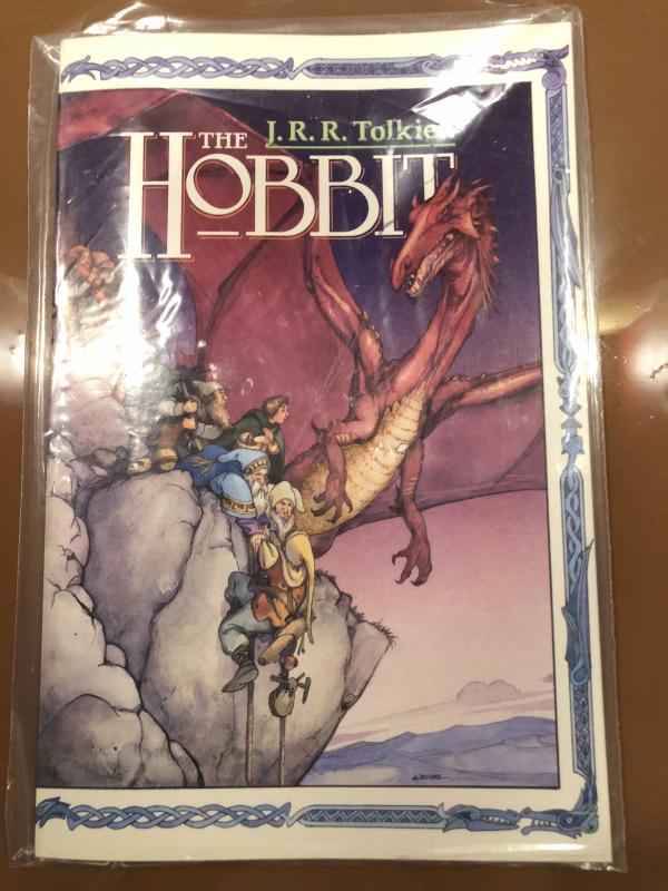 The Hobbit graphic novel 1989 Book 2 and 3 of 3