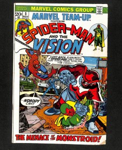 Marvel Team-up #5 Spider-Man Vision!