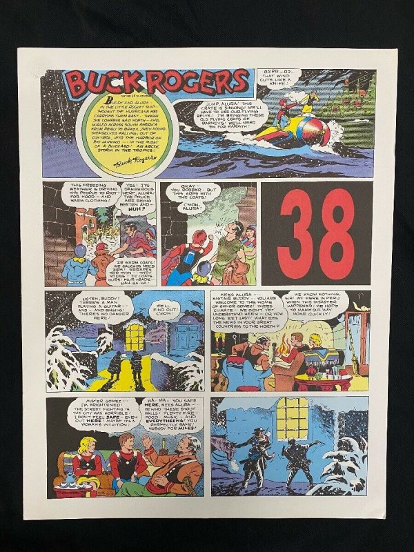 Buck Rogers #38- Sunday Pages #445-456 Color Reprints