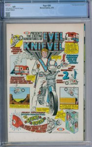 Marvel Comics Fear #20 CGC 6.0 Morbius, The Living Vampire Begins