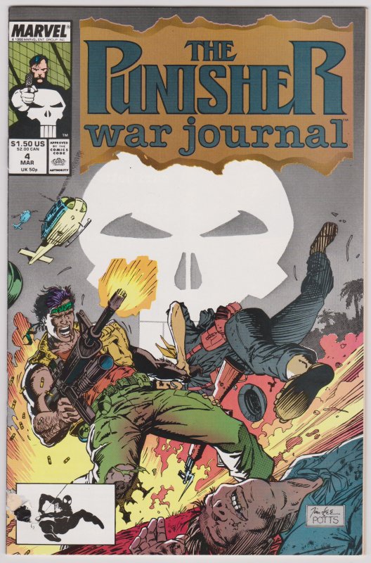 Punisher War Journal #4 (VF-)