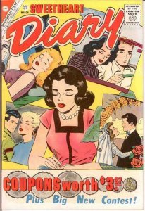 SWEETHEART DIARY (1955 CH) 57 (BRIT ED) VF+   Mar. 1961 COMICS BOOK