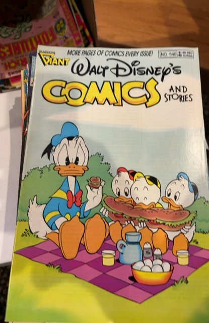 Walt Disney's Comics and Stories #545 (1989)  