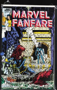 Marvel Fanfare #12 (1984) Black Widow [Key Issue]