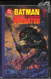 Batman versus Predator [Regular] #1 Predator Cover (1991) Batman