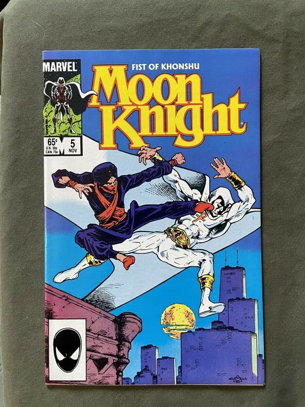 Moon Knight Vol.2 #5 (1985 Marvel) Fist Of Khonshu