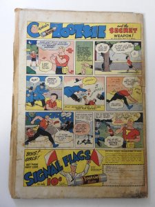 Police Comics #26 (1944) GD Condition cover and centerfold detached