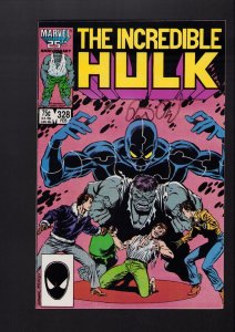 Incredible Hulk #328 - SIGNED BY PETER DAVID! (8.5) 1987