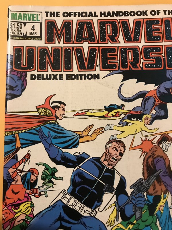 The Official Handbook of the Marvel Universe #4 : Vol. 2 1985: Dr. Strange - Gal