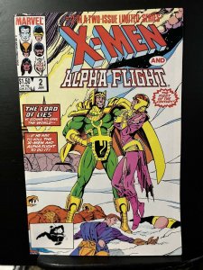 X-Men and Alpha Flight Complete Series #1-2 (1985 Marvel) 