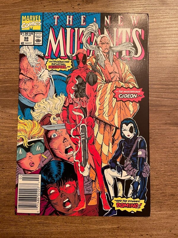 New Mutants # 98 NM Marvel Comic Book 1st Appearance Deadpool X-Men Cable CM9 