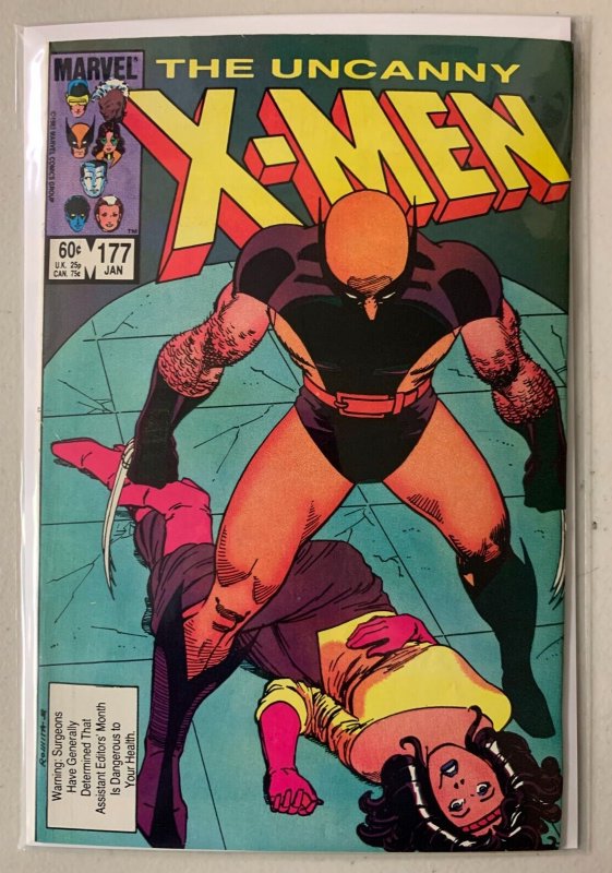 Uncanny X-Men #177 Newsstand Marvel 1st Series (6.0 FN) (1984)