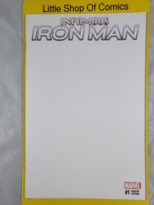 Infamous Iron Man #1 Blank Sketch Variant 2016 Marvel Doctor Doom Iron Man