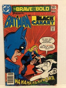 Brave And the Bold #141 Batman And Black Canary Joker Cover
