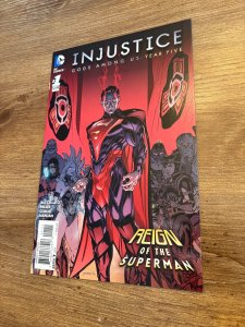 Lot Of 4 Injustice Year 5 DC Comic Books # 1 2 3 4 NM Batman Superman 2 J429