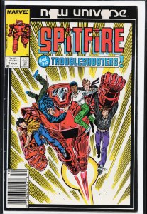 Spitfire and the Troubleshooters #1 (1986) Spitfire