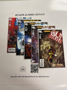 5  Outsiders DC Comic Books # 30 # 31 # 32 # 33 # 34 Batman Superman Flash 9 CT3
