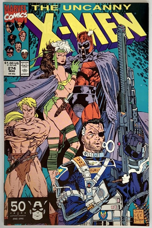 The Uncanny X-Men #274 (VF/NM, 1991)