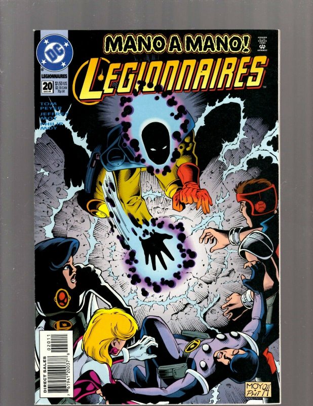 Lot Of 12 Legionnaires DC Comic Books # 13 14 15 16 17 18 0 19 20 21 22 23 GK34