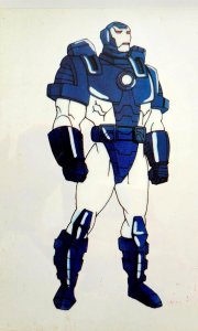 1994 Marvel ACTION HOUR #0 Comic Book w WAR MACHINE & WHIPLASH Animation Cel NM