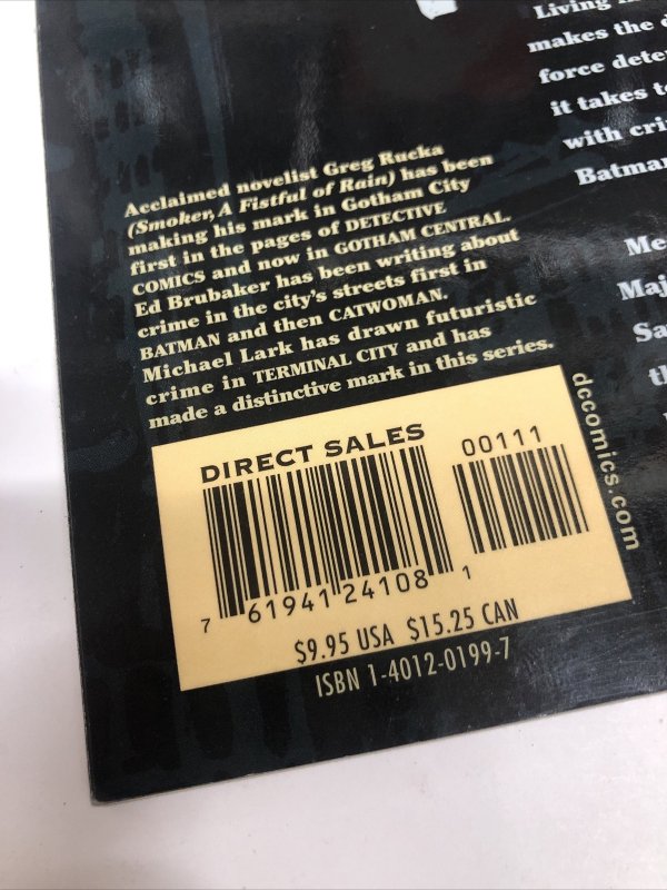 Gotham Central In The Line Of Duty (2004) DC SC Ed Brubaker