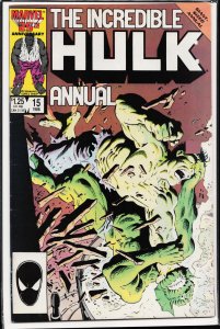 The Incredible Hulk Annual #15 (1986) Hulk