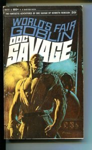 DOC SAVAGE-WORLDS FAIR GOBLIN-#39-ROBESON-VG/FN-JAMES BAMA COVER-1ST ED VG/FN