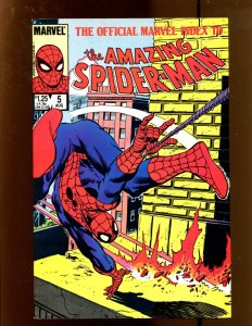 Official Marvel Index To Amazing Spider Man #5 - Mike Zeck Cover Art! (9.0) 1985