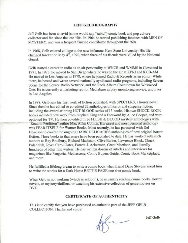 Doll Man Quarterly #11 1946- Jeff Gelb Collection- incomplete