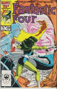 Fantastic Four #295 Marvel Comics Very Good Condition