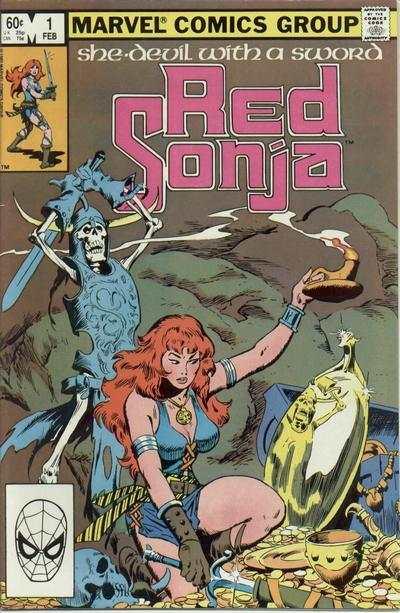 Red Sonja (Feb 1983 series) #1, Fine (Stock photo)