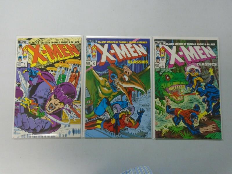 X-Men Classics set #1-3 8.0/VF (1983)