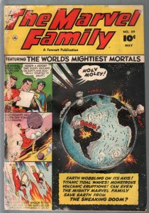 Marvel Family #59 1951-Fawcett-Capt Marvel-Mary Marvel-Capt Marvel Jr-FR