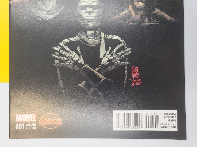 Mrs. Deadpool & The Howling Commandos #1 Camuncoli 1:20 Variant Homage Queen
