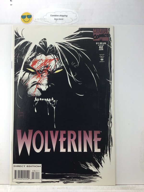 Wolverine #82 (1994) nm Adam Kubert Art