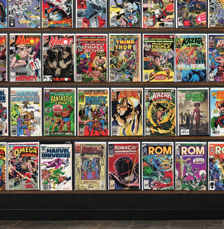 Huge Lot 150+ Comics with Marvel&, Ka Zar The Savage, The New Warriors & More!