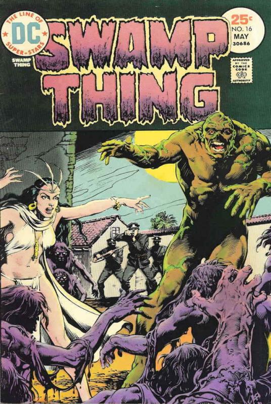 Swamp Thing (1st Series) #16 FN; DC | save on shipping - details inside