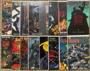 BATMAN CROSSOVER OGN LOT OF 16: SPAWN, DREDD, SPIDEY, DRACULA, GRENDEL, PUNISHER