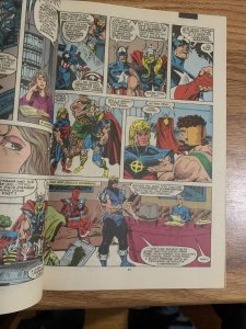 Captain America #395 (1991 Marvel) Doughboy returns Thor Red Skull 